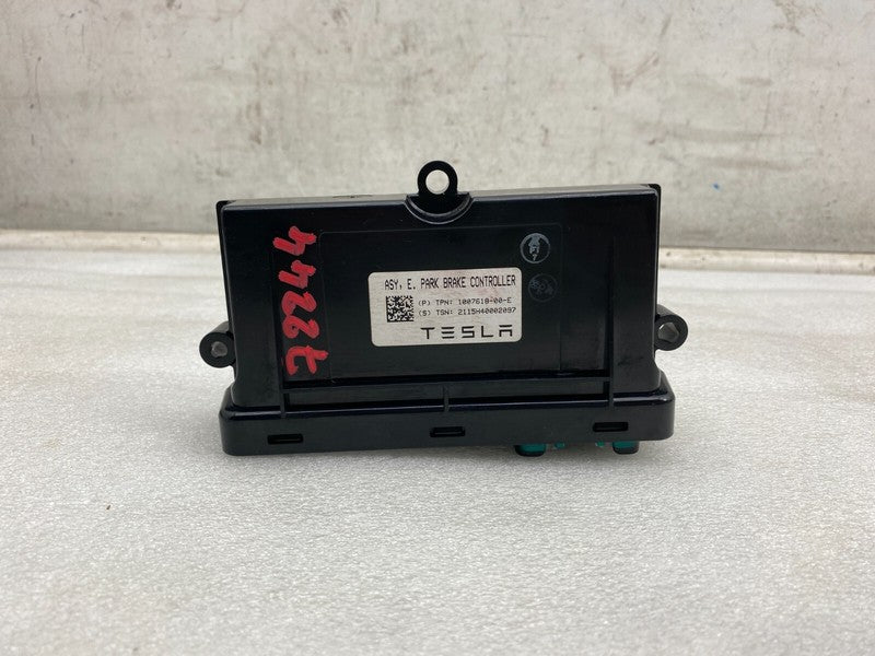 100761800E ⭕ 12-20 Model S X Electronic Parking Brake Controller Module Unit 1007618-00-E