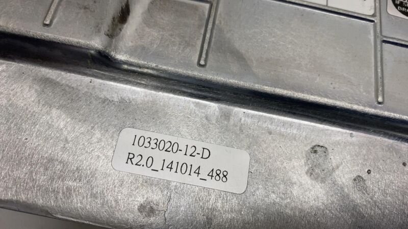 1021154 02 2012-2015 Tesla Model S MS 1-Phase High Voltage Junction Box Dual Motor Assembly