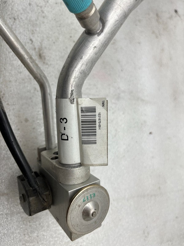 103167000I ⭕ 12-15 Model S A/C Line Liquid Suction Hose w/ TXV Valve Solenoid 1031670-00-I