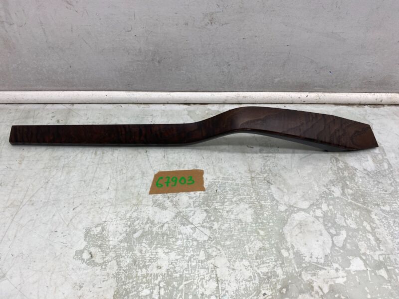 103581219C 2016-2020 Tesla Model X MX Front Passenger Side Door Decor Trim Ash Burl Right