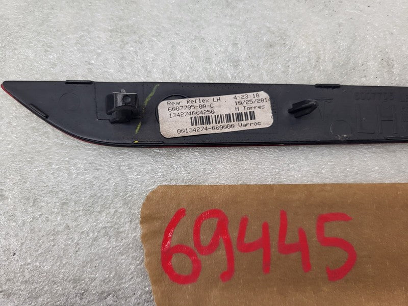 6007705-00-C ⭕ 12-20 Model S Rear Driver Side Bumper Lamp Reflector Light Left 6007705-00-C