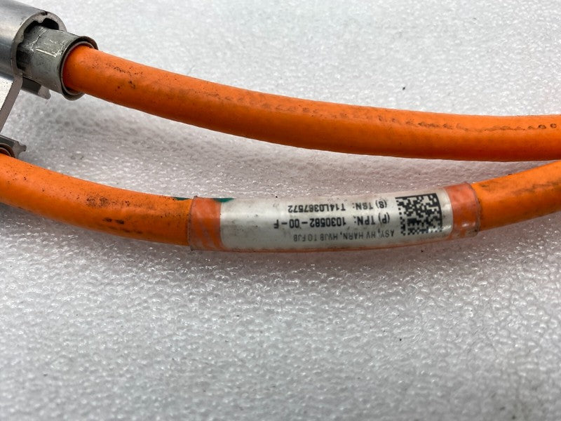 103058200F ⭕ 12-15 Model S High Voltage Junction Box to FJB Wire Harness Cable 1030582-00-F
