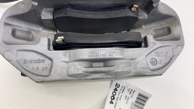 ⭕ 20-23 Tesla Model Y Front Passenger Side Caliper w/ Brake Line Hose