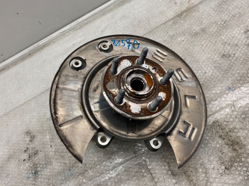 2016-2020 Tesla Model X Rear Right Suspension Spindle Knuckle w/ Hub & Shield RH