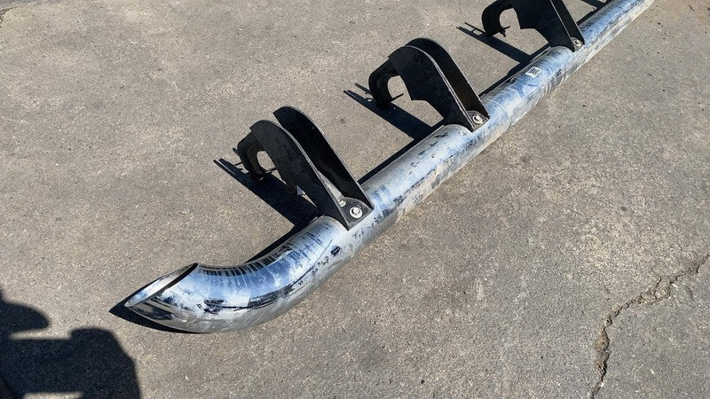 ⭕ 14-19 Silverado 1500 Crew PAIR Left & Right Running Board Nerf Bar Step Chrome