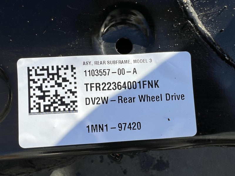 1120980-17-J 23 Tesla Model 3 Y Performance Rear Engine Drive Motor Unit Subframe 1120980 3D1