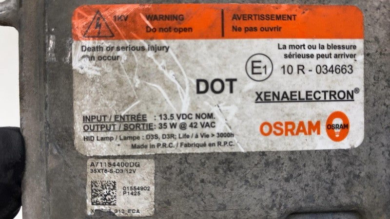 ⭕ 2012-2015 Tesla Model S Front Headlight HID Head Lamp Ballast Contro