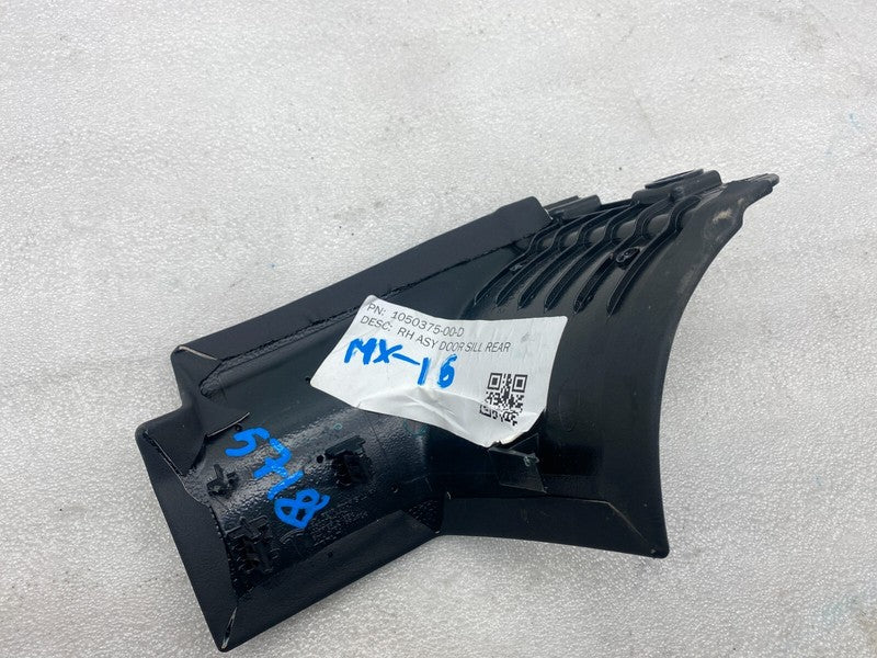 ⭕ 2016-2020 Tesla Model X Rear Passenger Side Right Door Sill Trim 105