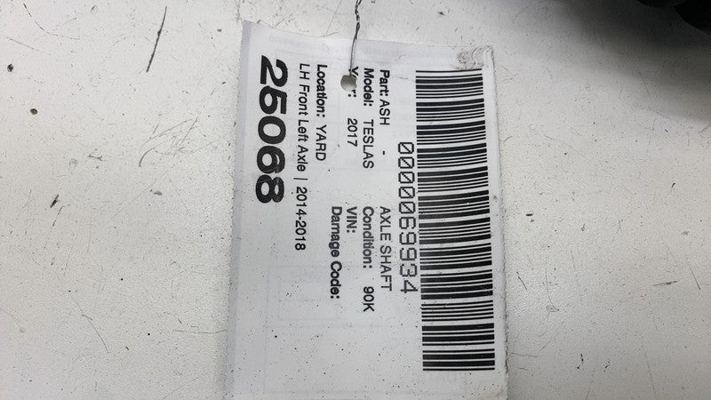 1007719-01-B ⭕14-18 Tesla Model S Front Driver Side Axle Shaft Halfshaft Left LH 1007719-01-B