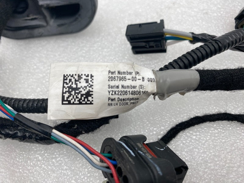 206796500B ⭕17-23 Model 3 Rear Driver Side Door Wiring Harness Cable Wire Left 2067965-00-B