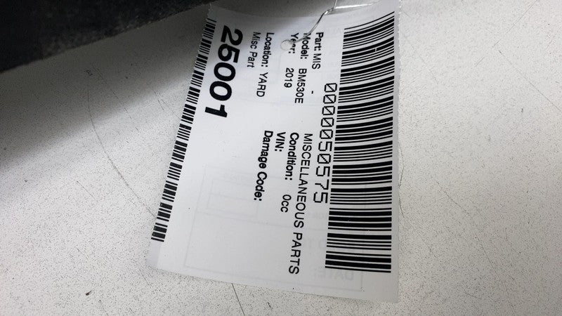 2017-2022 BMW 530e G30 Left Floor Under Body Cover Splash Shield Guard