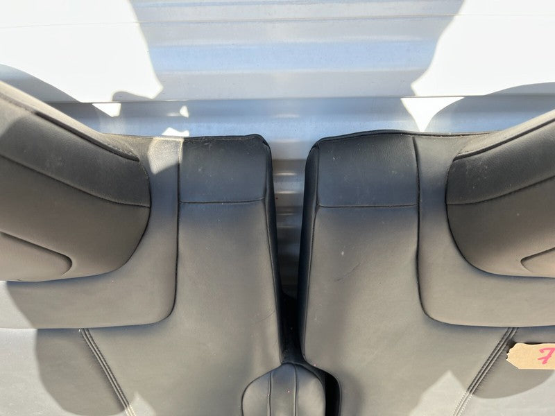 2012-2015 Tesla Model S Rear 2nd Row Seat Upper Cushion w/ Bolster Leather Black
