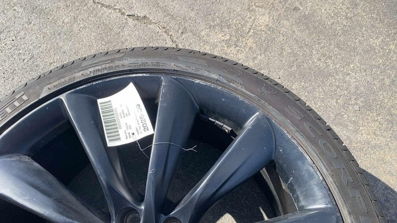 ⭕ 16-20 Model X Rear Wheel Rim 22X10J+35MM w/ Tire 285/35/ZR22 OEM 102