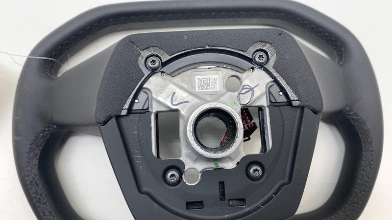 169255100D ⭕ 24-25 Tesla Cybertruck Front Driver Steering Wheel Square Black 1692551-00-D