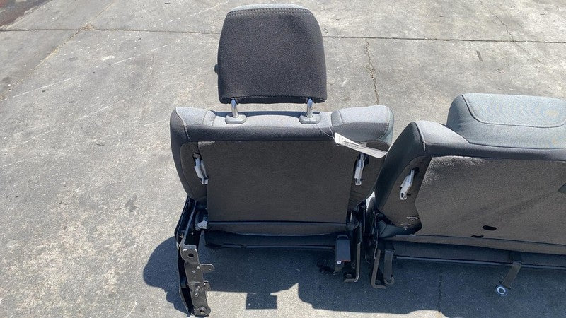 ⭕ 2019-2025 Ram 1500 Crew Cab Rear Left & Right 2nd Row Cloth Seat 5th Gen Gray