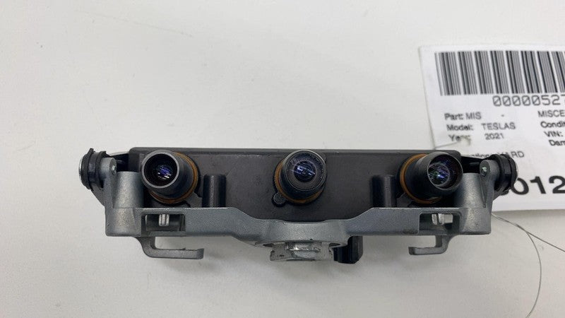 2021-2024 Tesla Model S Front Face Inline Triple Camera w/ Mount Plate Bracket