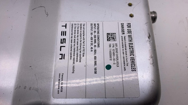 ⭕ 12-15 Model S Onboard Charger Module Charging Unit 1014963-00-G (PAR