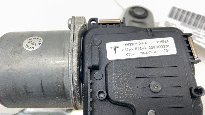 156220800A 2021-2024 Tesla Model S MS Front Windshield Wiper Motor Mechanism Assembly OEM
