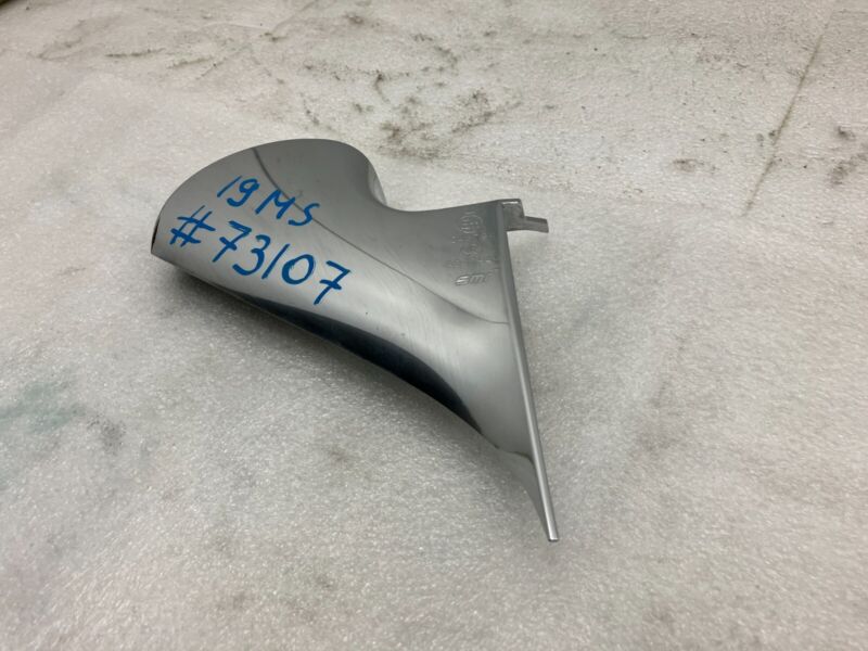 2017-2020 Tesla Model 3 Front Left Exterior Mirror Lower Mounting Cover Chrome