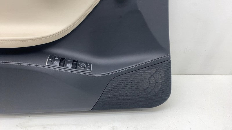 6006071-52-N ⭕ 12-20 Model S Front Left Interior Door Panel Trim Card Cover OEM 6006071-52-N