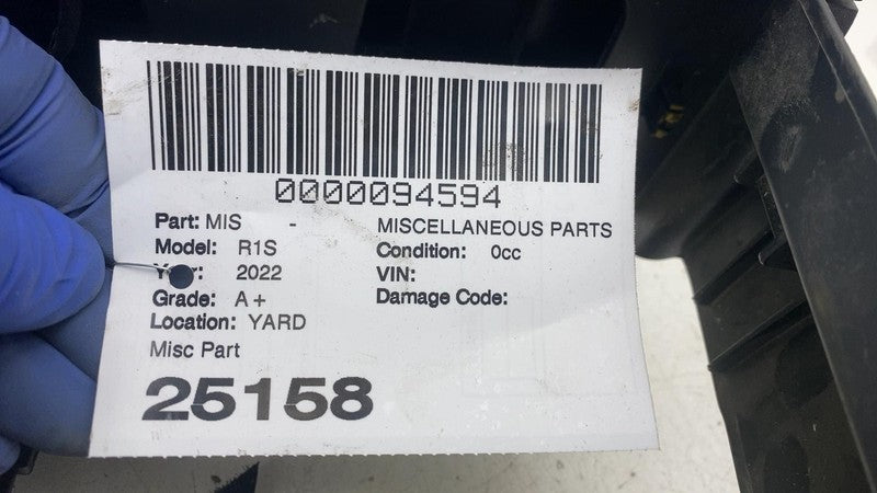 ⭕ 2022 Rivian EDV700 Fold Down Passenger Jump Seat + Cupholder & Seatb