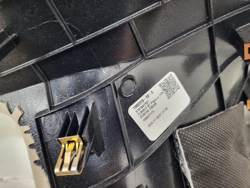 100231022E ⭕ 2016-2020 Tesla Model S Front Right Lower Dashboard Trim Cover RH 1002310-22-E