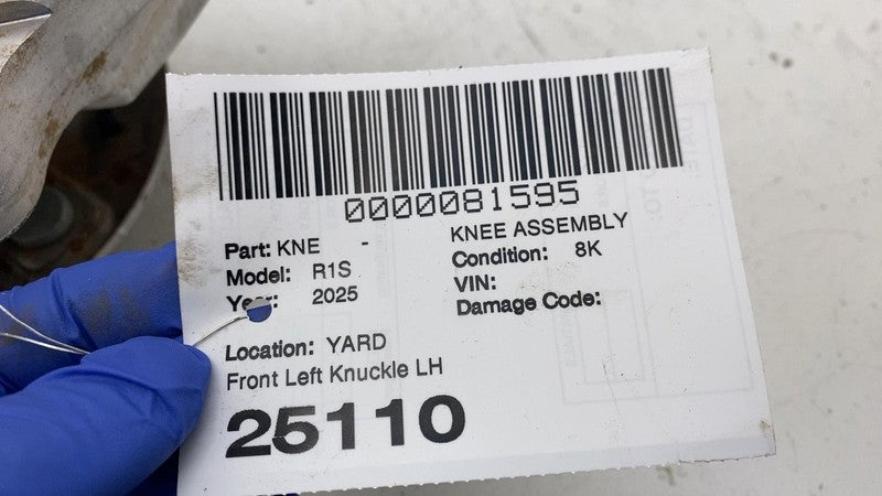 PT01271576-C ⭕ 2025 Rivian R1S Front Driver Side Spindle Knuckle & Hub Left LH PT01271576-C