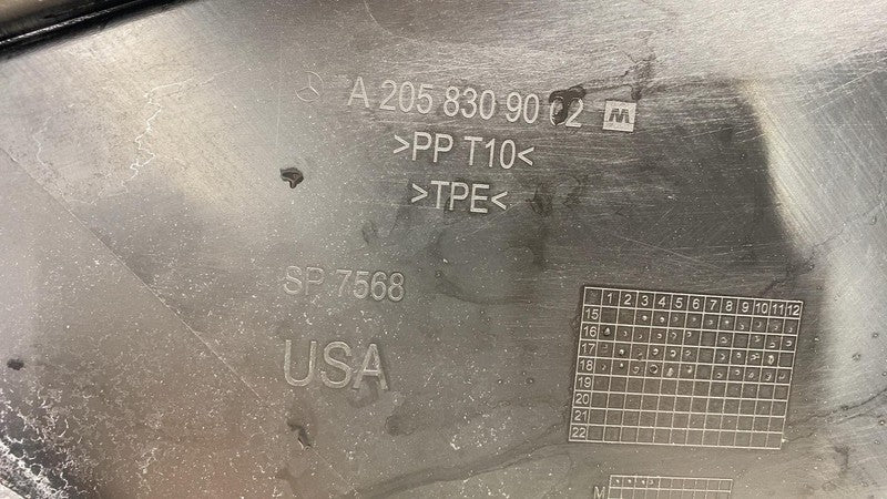 A 205 830 90 02 ⭕ 2016-2024 Mercedes C300 W205 Front Right Windshield Cowl Panel A2058309002 OEM