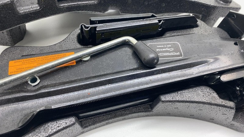 7P0 011 031 2011-2018 Porsche Cayenne Emergency Spare Wheel Lift Jack Wrench w/ Holder OEM