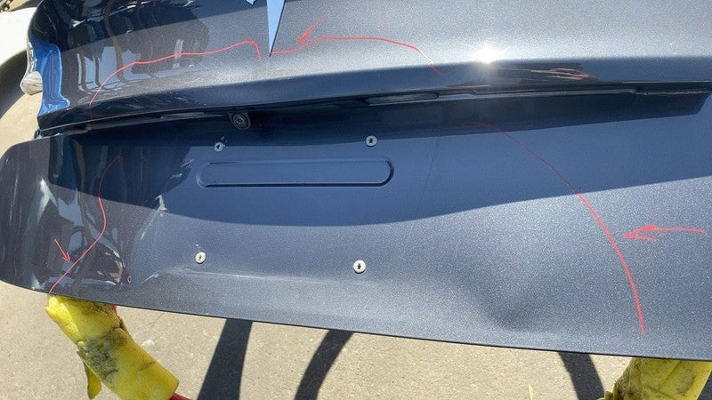 ⭕17-20 Tesla Model 3 Rear Trunk Tailgate Liftgate Deck Lid Shell Panel Gray PMNG
