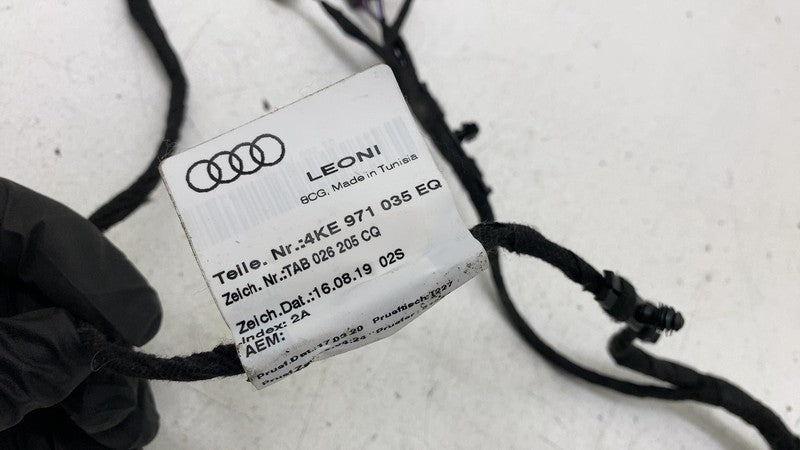 4KE 971 035 ⭕ 19-23 Audi E-Tron Front Left Driver Side Door Wire Wiring Harness 4KE971035