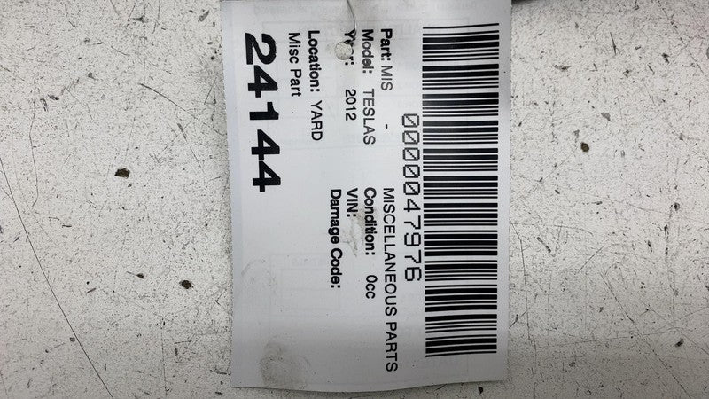 2012-2015 Tesla Model S Rear HV Junction Box to Charge Port Wiring Cab
