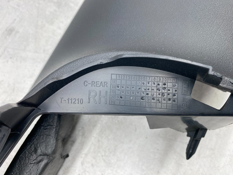 1086285 88 I ⭕ 17-23 Model 3 Rear Upper Passenger Side C-Pillar Trim Cover Panel 1086285-88-I