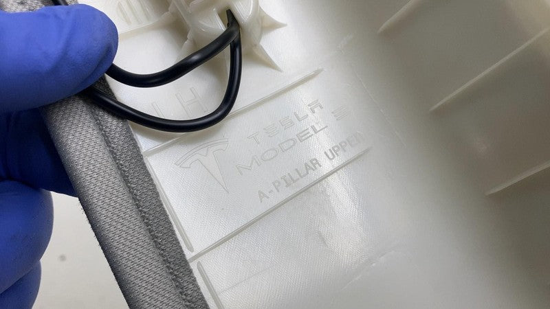 ⭕ 2017-2023 Tesla Model 3 M3 Front Left Upper A-Pillar Trim Cover 1086