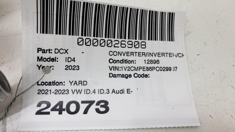 ⭕ 2021-2023 ID.4 Battery Power Voltage Inverter Transformer Converter