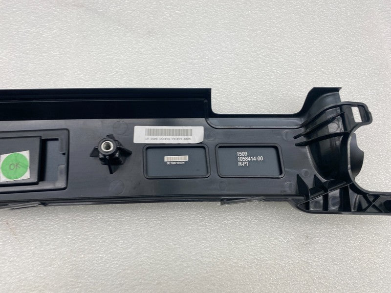 1058414-00 ⭕ 16-20 Model X Rear Passenger Side Falcon Door Top Trim Panel Right 1058414-00