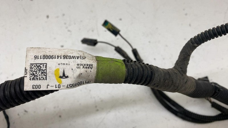 100455701J ⭕ 12-15 Model S Front Module Tech Package Wiring Harness Cable Wire 1004557-01-J