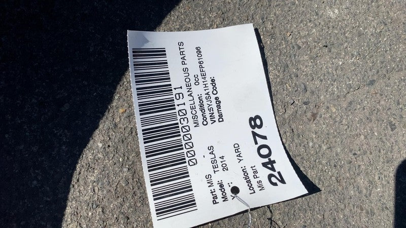 ⭕ 12-20 Model S MS Driver Side Skirt Rocker Molding Sill Panel Left 60