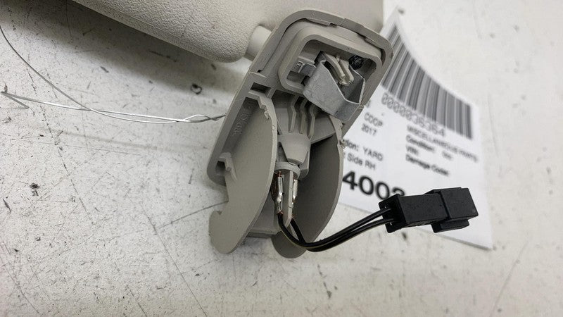 ⭕ 14-19 Mini Cooper S Front Passenger Side Sun Visor Windshield Sunvis