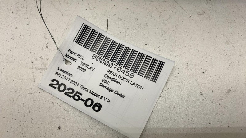 ⭕17-23 Model 3 Y Rear Passenger Side Door Lock Latch Actuator Right 15