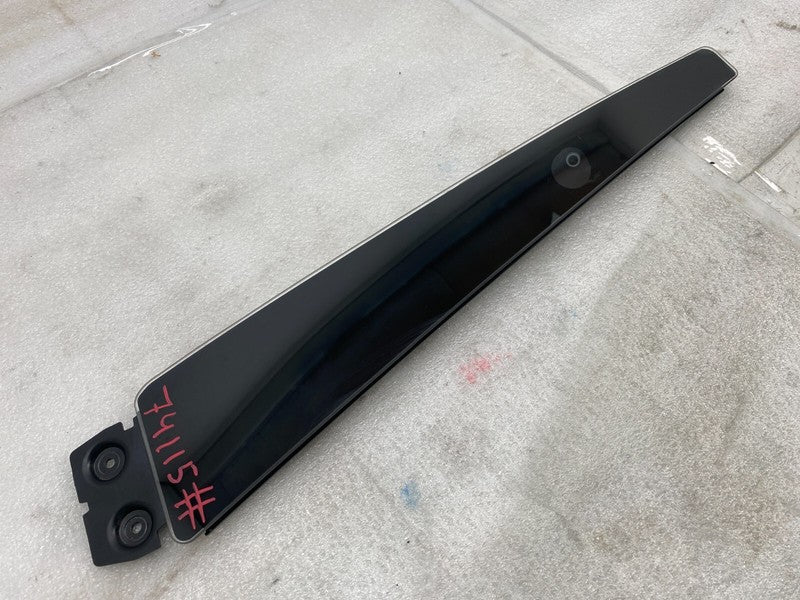 109231298F ⭕ 16-20 Model X MX Passenger B-Pillar Glass Applique & Camera Right 1092312-98-F