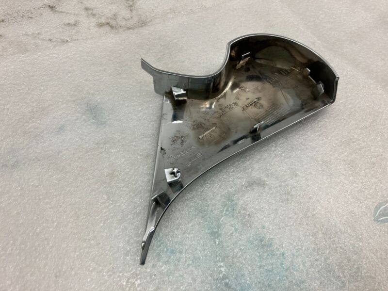 2017-2020 Tesla Model 3 Front Left Exterior Mirror Lower Mounting Cover Chrome