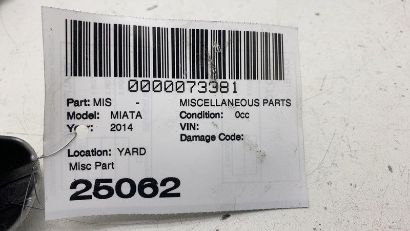 ⭕ 2008-2015 Mazda MX-5 Miata Left or Right Headrest Roll Bar Cover Silver OEM