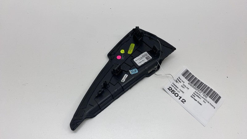 ⭕21-25 Model S Front Driver Side Instrument Panel Dash End Cap Left 15