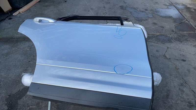 2011-2018 Porsche Cayenne Rear Passenger Side Door Shell Panel Right Silver LX7W