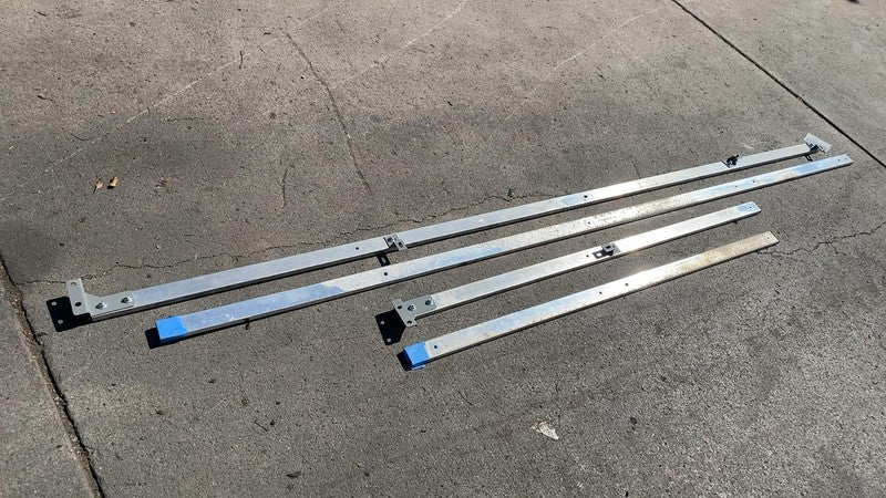 ⭕ 2014-2023 Ram ProMaster 1500 2500 3500 SET of 4-pcs Mounting Rails Assembly