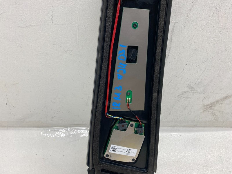 110043700C ⭕17-23 Model 3 Driver Side B-Pillar Applique Glass with Camera Left 1100437-00-C