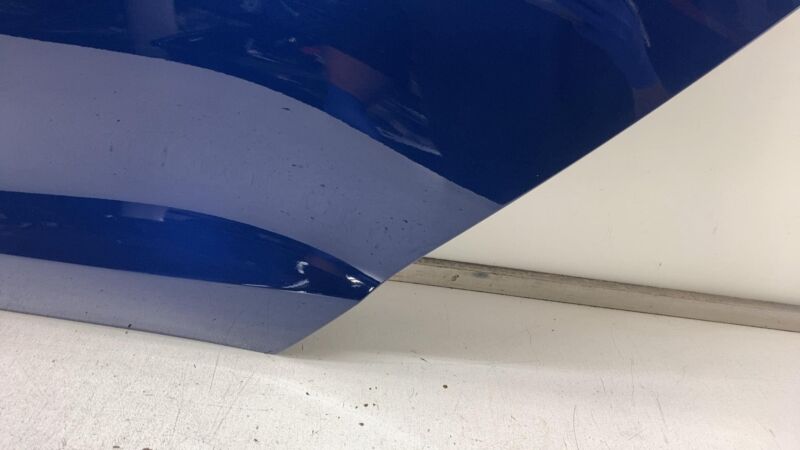 2012-2015 Tesla Model S MS Rear Driver Side Door Shell Panel Left LH Blue - PPSB