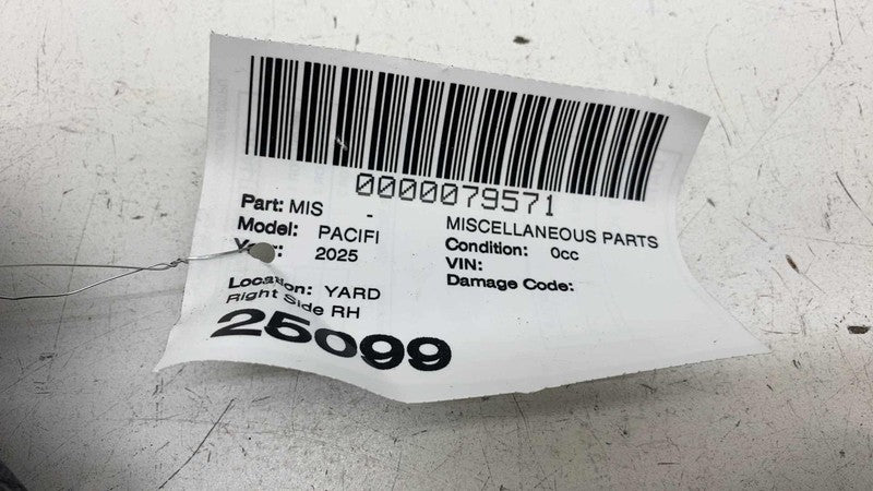 6EB00DX9AC ⭕ 2017-2025 Chrysler Pacifica Rear Right 2nd Row Seat Belt Retractor 6EB00DX9AC