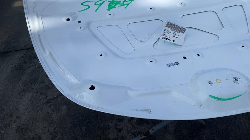 2020-2024 Tesla Model Y Front Bonnet Hood Shell Panel Assembly OEM White - PPSW